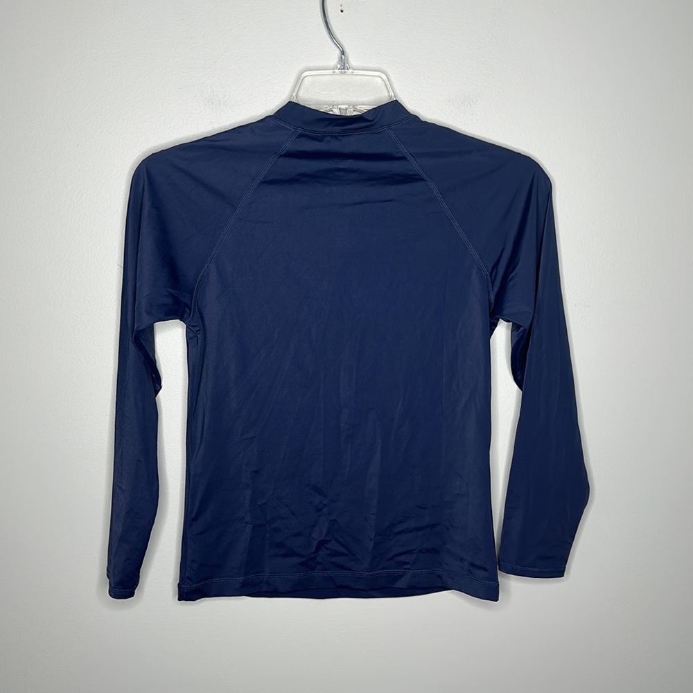Nwt Lively Half Zip Swim Top Womens Sz Large in Navy Blue! - Picture 6 of 6